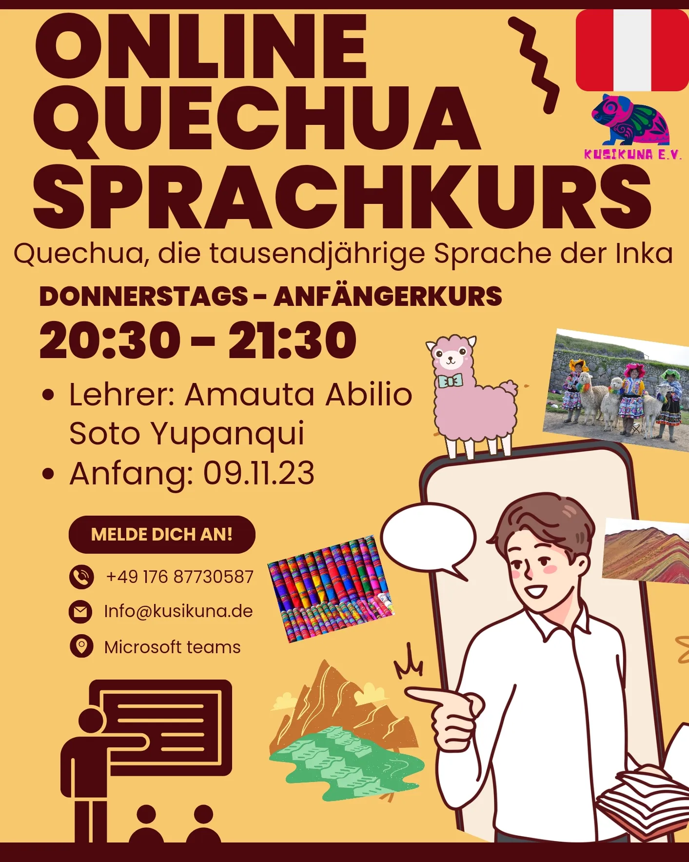 Online Quechua Sprachkurs