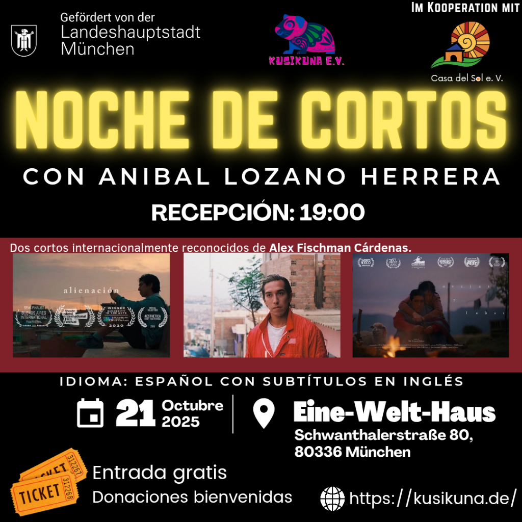 Noche de cortos con Aníbal Herrera Lozano Black And Red Illustrated Movie Night Invitation Instagram Post 20250917 230206 0002 1024x1024